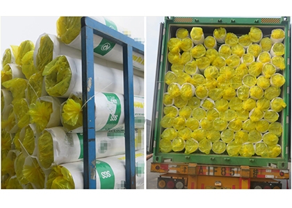 OEM Glasswool Insulation Blanket Transport to Chile today