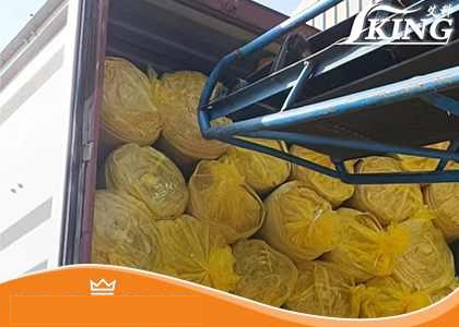 8 Containers of Glass wool roll for Argentina