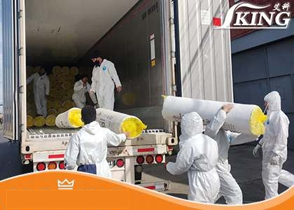 Professionally and Efficiently Unloading Insulation Materials